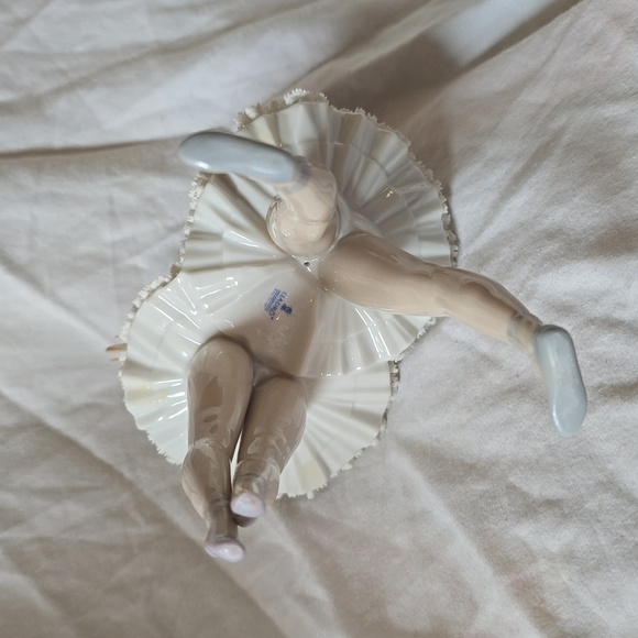 Vintage 1990 Lladro Ballet Dress Rehearsal Porcelain figure - Picture 8 of 13